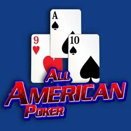 All American Poker slot visual from RTG (Reel Time Gaming) available on winzcasinoo.co.nl