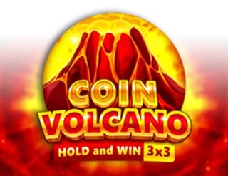 Coin Volcano slot logo by 3 Oaks Gaming at Winz Casino