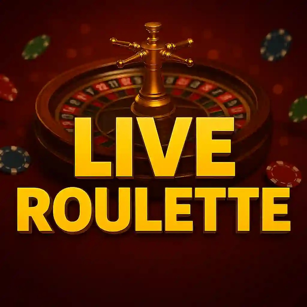 Live Roulette slot logo by Evolution at Winz Casino