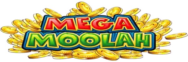 Mega Moolah slot logo by Games Global at Winz Casino