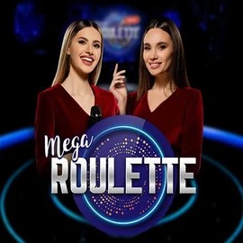 Mega Roulette online game logo by Pragmatic Play on winzcasinoo.co.nl