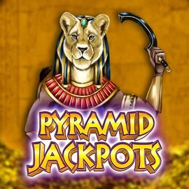 Pyramid Jackpots slot logo by King Show Games at Winz Casino