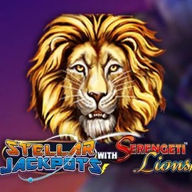 Stellar Jackpots with Serengeti Lions by Lightning Box Game, showcased at winzcasinoo.co.nl – game logo