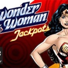 Jackpots logo of Wonder Woman Jackpots from Amaya at Winz Casino